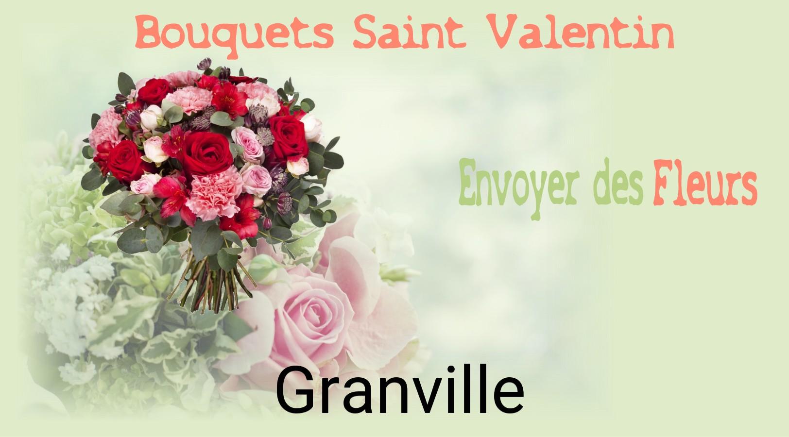 Roses de Saint-Valentin livrées à Granville
